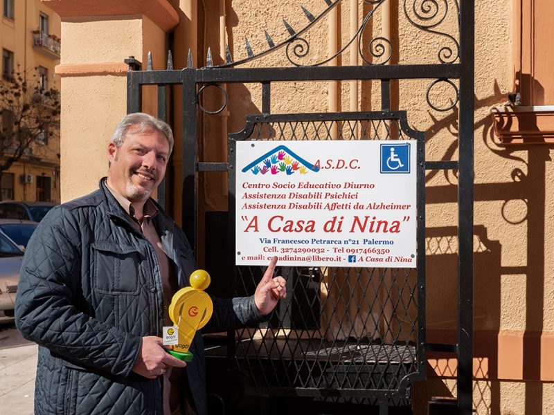 Fabio Conigliaro, presidente dell'Associazione A Casa di Nina